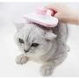 ikjuh Self Cleaning Slicker Brush Shedding and Grooming for Short to Long Haired Cats Dogs Pets Massage Brush Automatic Elimination Soft and Comfortable No Harmful to Skin