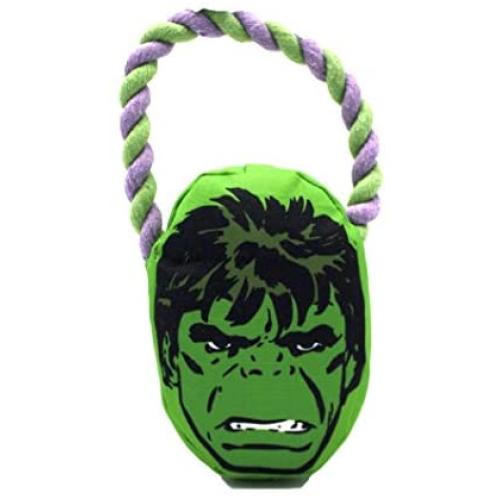 Marvel Comics for Pets Hulk Rope Pull Toy for Dogs | Super Hero Toys for All Dogs and Puppies | Cute, Fun, and Adorable Dog Toys, Officially Licensed by Marvel Comics for Pets