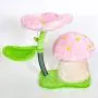 Mushroom Shape Cat Tree, Plush Cat Tower, Kitten Climbing Frame, Butterfly Flower Perch, Scratching Post, Cozy Condo, Perfect for Cat Indoor Activity