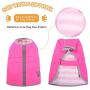 Queenmore Cold Weather Dog Coats Loft Reversible Winter Fleece Dog Vest Waterproof Pet Jacket Available in Extra Small, Small, Medium, Large Extra Large Sizes