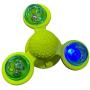 ocijf179 Cat Toy Three-Headed Windmill Cat Toy Turntable Scratching Rubbing Brushing Pet Supplies - Blue