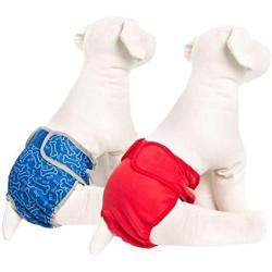 TOP PAW 2-Pack Washable Diaper Dog Cover-Ups~X-Large~