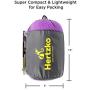 Hertzko Microfiber Pet Bath Towel, Ultra-Absorbent & Machine Washable for Small, Medium, Large Dogs and Cats (Purple)