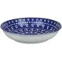 ORE Originals Bowl Ceramic Bandana Blue Shallow, 1 EA