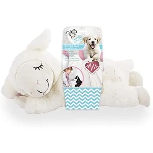 AFP Snuggle Sheep Pet Behavioral Aid Toy Warm Plush Toy AFP Snuggle Sheep Pet Behavioral Aid Toy Warm Plush Toy