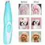 Dog Clippers - Dogs Cats Grooming Kit, Rechargeable Low Noise Electric Pet Clippers for Hair Around Face, Paws, Eyes, Ears, Rump