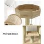 Cat Trees Cat Climbing Frame Tower Comfortable Pet Activity Centre Scratching Post Cat Climbing House Run-anmy0715