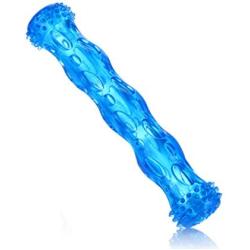 ZNOKA TPR Squeak Dog Chew Bone Toy, Bite Resistant Durable Tough Rubber Non-Toxic Tooth Cleaning Toy for Aggressive Chewer, Floating & Suitable for Pool Use(Large)