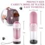 NNNN Portable Dog Water Bottle Bowl - Leak Proof Foldable Puppy Large Water Dispenser with Collapsible Drinking Feeder, Filter and Lock Key for Pet Outdoor Walking Hiking,Running Travel NNNN Portable Dog Water Bottle Bowl - Leak Proof Foldable Puppy Large Water Dispenser with Collapsible Drinking Feeder, Filter and Lock Key for Pet Outdoor Walking Hiking,Running Travel