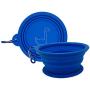 Nessie Goods Travel Pet Bowl, Collapsible Bowl with Suction Cup Bottom