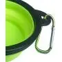 leqingchun Portable Travel Bowl Silicone pet Bowl, Collapsible Dog Bowl, cat Bowl Water Supply Travel Bowl Green + Fruit Green leqingchun Portable Travel Bowl Silicone pet Bowl, Collapsible Dog Bowl, cat Bowl Water Supply Travel Bowl Green + Fruit Green