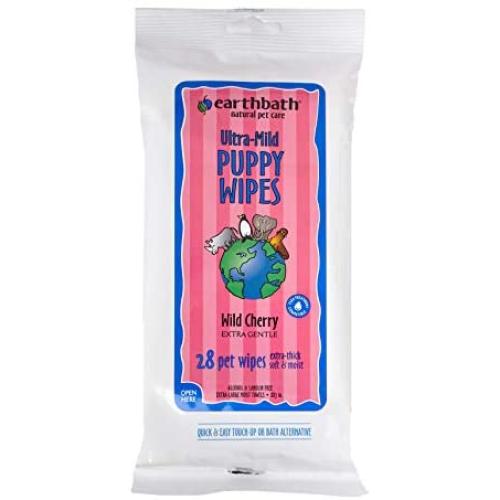 Earthbath All Natural Grooming Wipes, Puppy - Pack of 1