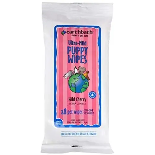 Earthbath All Natural Grooming Wipes, Puppy - Pack of 1 Earthbath All Natural Grooming Wipes, Puppy - Pack of 1