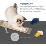 ENVYCOLLECTION Durable Sisal Cat Scratching Mat for Door Handle Hung, Wall Mounted, or Floor Used as Carpet Scratcher.