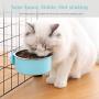 N/Y 2 Pcs Dog Crate Water Bowl No Spill, Stainless Steel Removable Food Bowl, No Spill Dog Bowl for Crate, Hanging Food Water Feeder Coop Cup for Pet