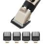 GENERA Dog Clipper, Low Noise Cordless Pet Clippers of 4 Comb Guides with Nail Scissors, Professional Dog Hair Trimmer with Nail Kits for Dogs Cats & More