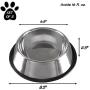 PETMAKER Stainless Steel Pet Bowls Sets