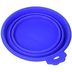 Guardian Gear Bend-A-Bowl Collapsible Bowls, Medium, Blue