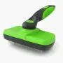 Wentros Self Cleaning Slicker Brush,Gently Removes Loose Undercoat, Mats and Tangled Hair, Deshedding Grooming Tool for Dog Cat and Pets (Green) Wentros Self Cleaning Slicker Brush,Gently Removes Loose Undercoat, Mats and Tangled Hair, Deshedding Grooming Tool for Dog Cat and Pets (Green)