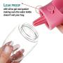 PETnSport Dog Water Bottle - Leak Proof Portable Puppy Water Dispenser with Drinking Feeder for Pets Outdoor Walking, Hiking, Travel - Light Weight Food Grade Plastic