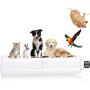 Secmote Dog Nail Grinder Upgraded - Professional 2 LED Lights Pet Nail Trimmer Painless Paws Grooming & Smoothing for Small Medium Large Dogs & Cats