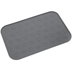 SmithBuilt 24'' x 16'' Large Dog Food Mat - Waterproof Non-Slip Silicone Cat Pet Bowl Feeding Placemat