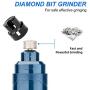 FUBARBRA Nail Grinder Trimmers for Dog, 2-Speed Pet Paw Nail Grinder Rechargeable Pet Nail Trimmer No Painless, Easy to Use as Seen on TV for Small Medium Large Dogs & Cats Pet Grooming Tool Kit
