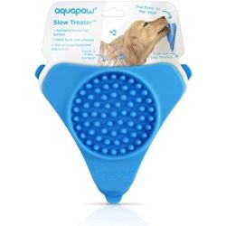 Aquapaw Slow Treater Treat-Dispensing Lick Mats for Dogs and Cats – Suctions to The Wall or Floor for Anxiety-Free Pet Bathing, Grooming or Training