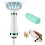 OWNPETS 3 in 1 Pet Hair Dryer, Portable Dog Grooming Blower with Slicker Brush, Adjustable Temperature & Fast-Drying Towel, Perfect Grooming Tool for Dogs, Cats & Other Coated Breeds