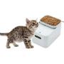 DishyKooker Home Dual Purpose USB Pet Drinking Fountain Electric Automatic Water Fountain Healthy Water Dispenser for Pets Pink Dry Burning Resistant Convenient Items