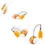 ZZK Creative Funny Cats and Dogs Toys Interactive Automatic Ball Tumbler Ball Automatically Funny cat Fishing Rod Rod and Tumbler Smart LED Flash Electric Toy cat