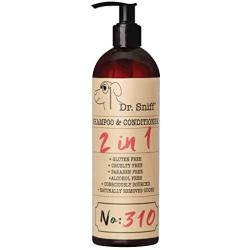 2-in-1 Dog Shampoo & Conditioner by Dr. Sniff | Small Batch & Made by Hand in the USA with Organic Ingredients | Cruelty-Free, Paraben-Free, & SLS-Free | 16oz