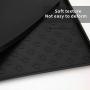 Ptlom Pet Placemat for Dog and Cat, Mat for Prevent Food and Water Overflow, Suitable for Small, Medium and Big Pet