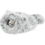 HIPIPET Cat Sleeping Bag Self Warming Cozy Plush Pet Bed Washable Cat Beds for Indoor Cats Cave Warmer for Small Large Cats