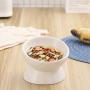 LIONWEI LIONWELI Ceramic Small Elevated Cat Dog Bowl Raised Cat Food Water Bowl Dish no Spill Pet Comfort Feeding Bowls