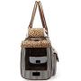 Kenox Fashion Dog Cat Pet Carrier Bags Travel Mesh Tote Handbag
