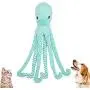 Expawlorer Octopus Dog Toy - Best Squeaky Dog Plush Toys Pet Puppy Soft Treat Chew Toy Interactive for Small to Medium Breeds Dogs Cats Playing, 17''
