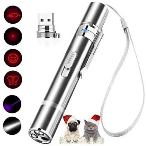Puppify Cat Indoor Interactive Toy, USB Rechargeable Pet Chasing Toy for Cat Exercise (Note: Sold by OMYPUP) Puppify Cat Indoor Interactive Toy, USB Rechargeable Pet Chasing Toy for Cat Exercise (Note: Sold by OMYPUP)