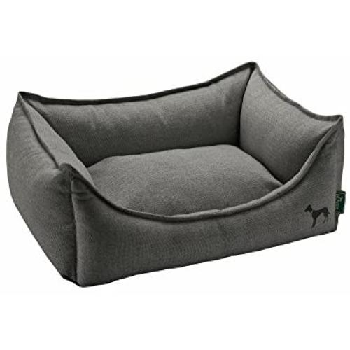 HUNTER Living 60862 Dog Bed 60 x 43 x 16 cm Charcoal Grey