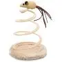 Fuerlun Interactive Scratch Cat Toys with Mouse, Cute Cat String Toy Teaser Scratcher for Indoor Cats & Kittens Fuerlun Interactive Scratch Cat Toys with Mouse, Cute Cat String Toy Teaser Scratcher for Indoor Cats & Kittens
