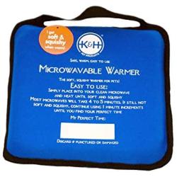 K&H Pet Products Microwavable Pet Bed Warmer Blue 9'' x 9''