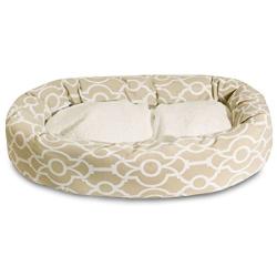 Majestic Pet Athens Sherpa Bagel Bed