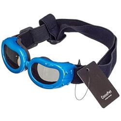 COCOPET [New Version Adorable Dog Goggles Pet Sunglasses Eye Wear UV Protection Waterproof Sunglasses for Puppy Dogs Small Medium XS