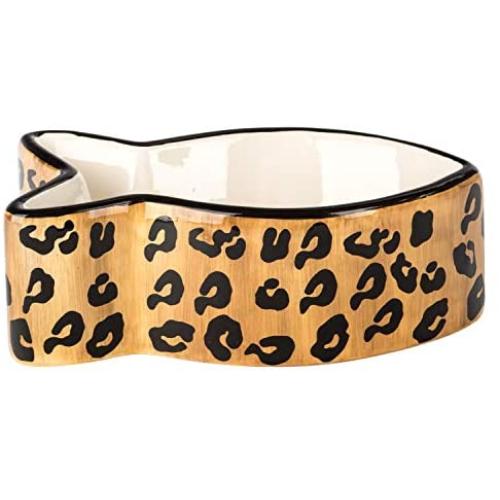 Creature Comforts Leopard Fish Shaped Dish