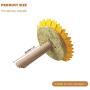 Tylu Natural Sisal Rope Cat Climbing Frame Furniture Sunflower Scratching Post for Climbing and Pet Activity