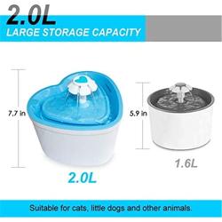 Pet Drinking Automatically Circulating Water of Pet Water Machine Cat Dog Flower is Aspersed Fountain Filters Water Dispenser Water Device Cat Dog Water Fountain Pet Water Dispenser Dog Water Bottle