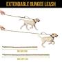 OneTigris Large Tactical Dog Harness and Dog Leash Set, No Pulling Adjustable Dog Vest Harness, Heavy Duty Dog Harness with Handle(Coyote Brown,M)