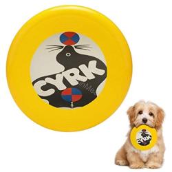 Pet Frisbee Flying Disc Dog Toy - Multifunction CYRK Seal Treutler 1971 Polish