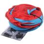 emours Flexible Pop Out Cat Kitty Play Cube Expandable Play Tunnel Cat Toys,with 4 Balls, Red