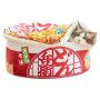 ZY-KL Noodle Pet Bed & Sofa，Keep Warm and Super Soft Creative Pet Nest，Waterproof Bottom Round Bed for Small Cats and Small Dogs Removable Washable Cushion